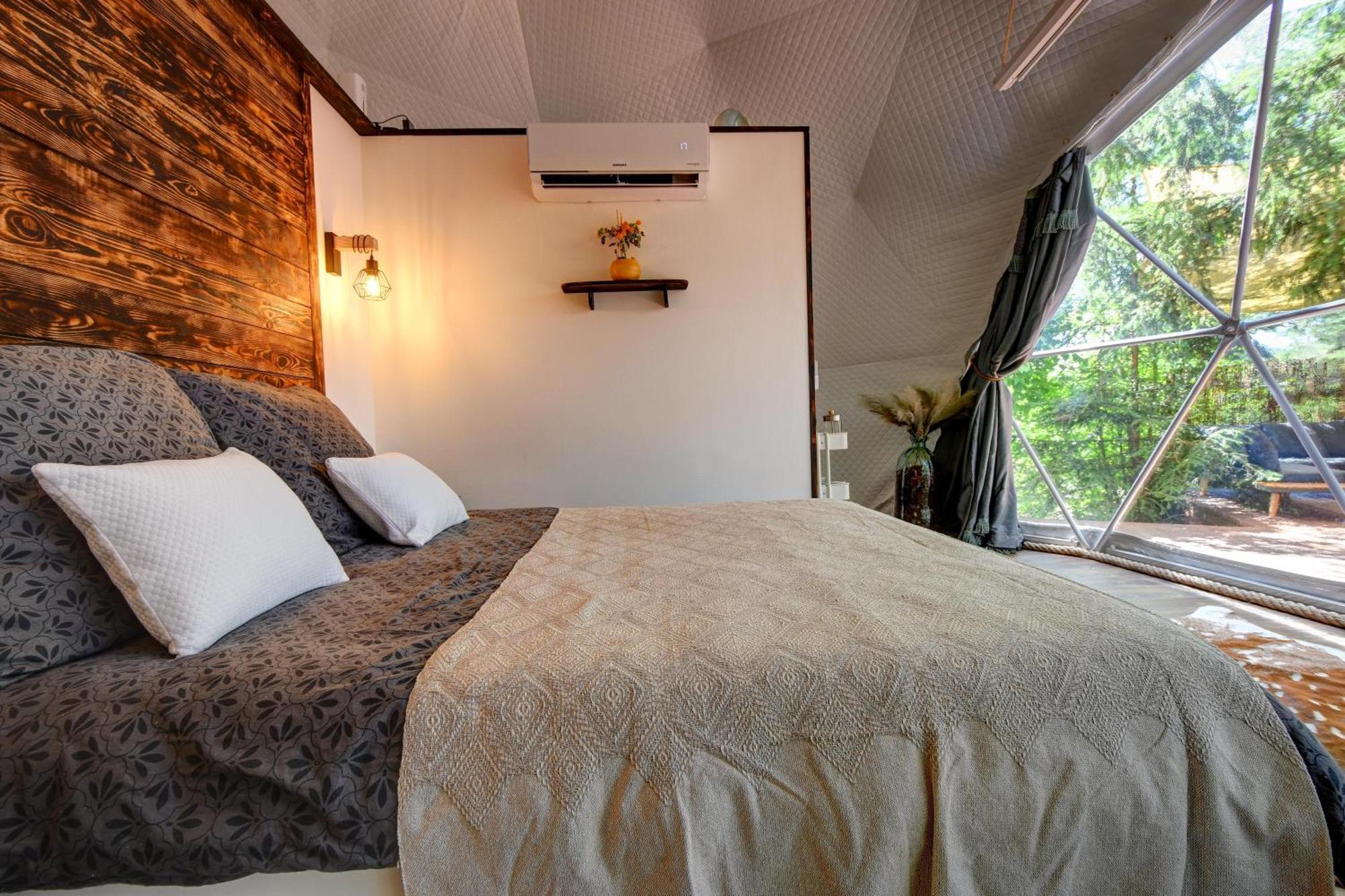 Hotel Tiche Misto Glamping Slapy nad Vltavou Exterior foto