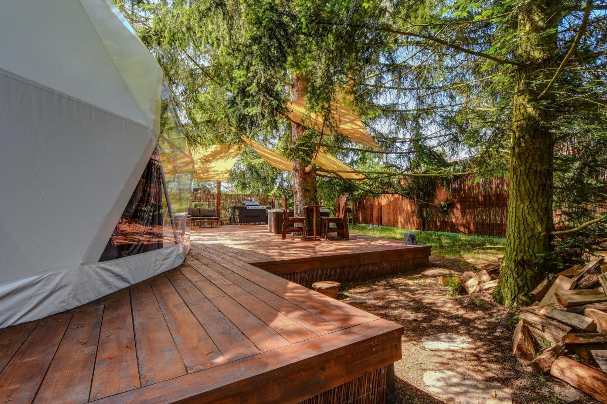 Hotel Tiche Misto Glamping Slapy nad Vltavou Exterior foto