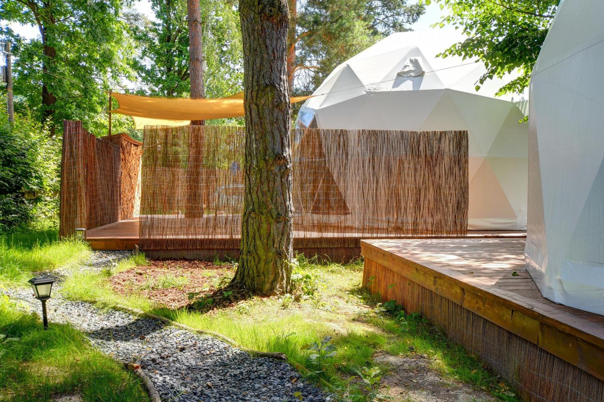 Hotel Tiche Misto Glamping Slapy nad Vltavou Exterior foto